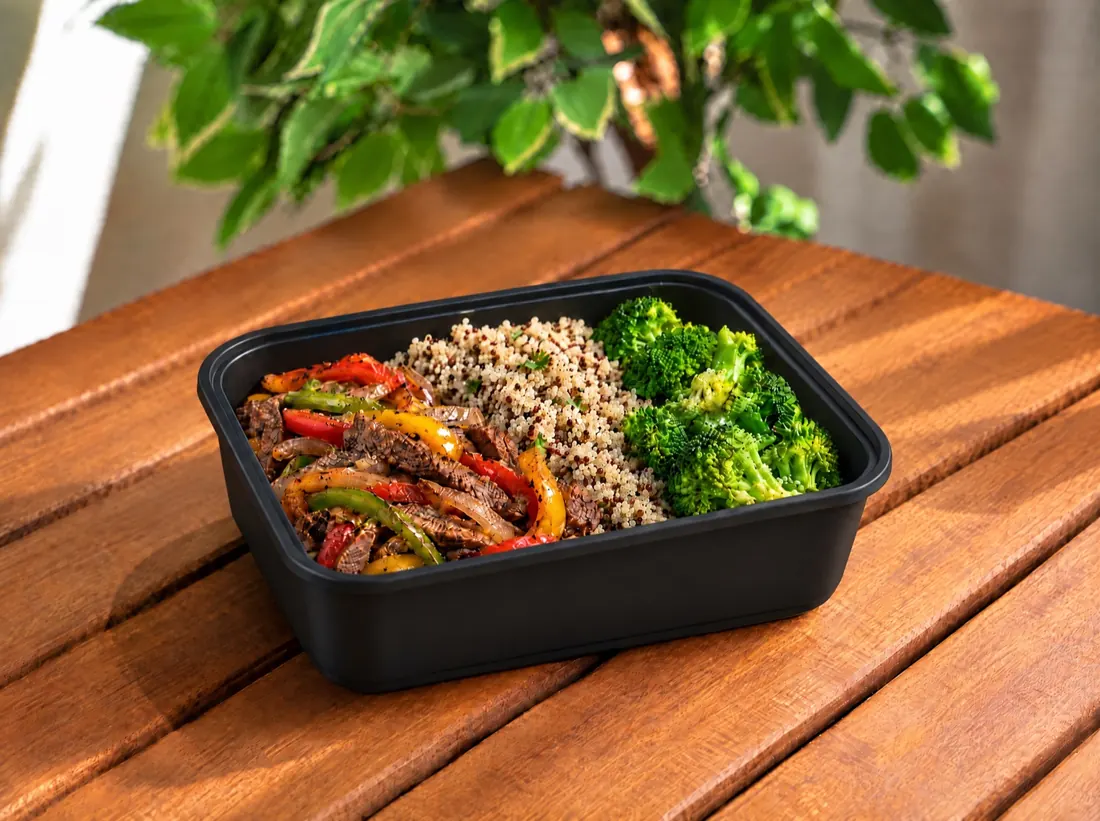 Fajitas de Res con Quinoa